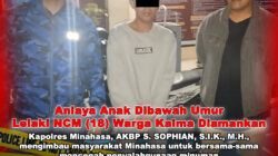 Aniaya Anak Dibawah Umur, Pemuda Kaima Digiring Polisi