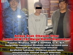 Aniaya Anak Dibawah Umur, Pemuda Kaima Digiring Polisi