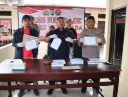 Polres Minahasa Bongkar Judi Togel di Ranowangko