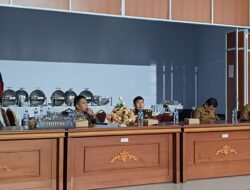 Kabag Ren Polres Minahasa Hadiri Rapat Paripurna DPRD Minahasa