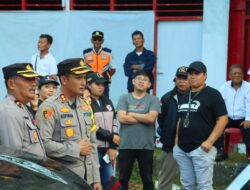 Kapolres Minahasa Pantau Pengamanan Pendaftaran BALON Bupati Dan Wakil Bupati