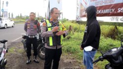 Strong Point Polres Minahasa, Jaga Kamseltibcarlantas Untuk Masyarakat