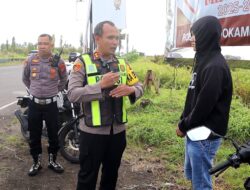 Strong Point Polres Minahasa, Jaga Kamseltibcarlantas Untuk Masyarakat